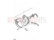 SUZUKI TS100ER X (1999) 21 - HEADLAMP (E02)