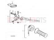 SUZUKI TS250ER N (1992) 51 - RIGHT HANDLE SWITCH