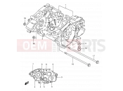 SUZUKI TS50W E (1984) 2 - CRANKCASE