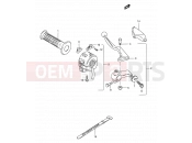 SUZUKI TS50W E (1984) 38 - LEFT HANDLE SWITCH