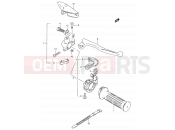 SUZUKI TS50W P (1993) 37 - RIGHT HANDLE SWITCH