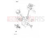 6 - CRANKSHAFT - Suzuki VX800 L (1990)