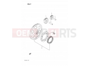 7 - STARTER CLUTCH - Suzuki VX800 L (1990)