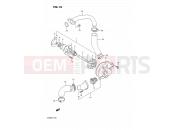 16 - WATER PUMP - Suzuki VX800 L (1990)
