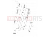 39 - FRONT DAMPER - Suzuki VX800 L (1990)