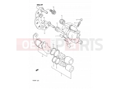 47 - FRONT CALIPER - Suzuki VX800 L (1990)
