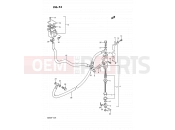 53 - REAR MASTER CYLINDER - Suzuki VX800 L (1990)