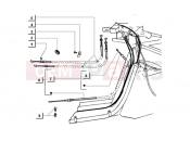 CLUTCH AND GEAR CHANGE CONTROL CABLES - Ape MIX 50CC 2T 1998-2008