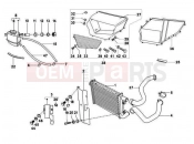 ape MP 601 Classic 2006-2013 COOLING SYSTEM